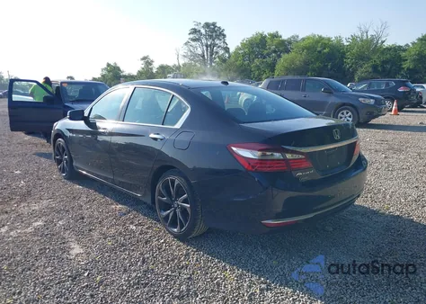 2017 Honda Accord Ex-L from USA, damaged, VIN 1HGCR2F80HA220435